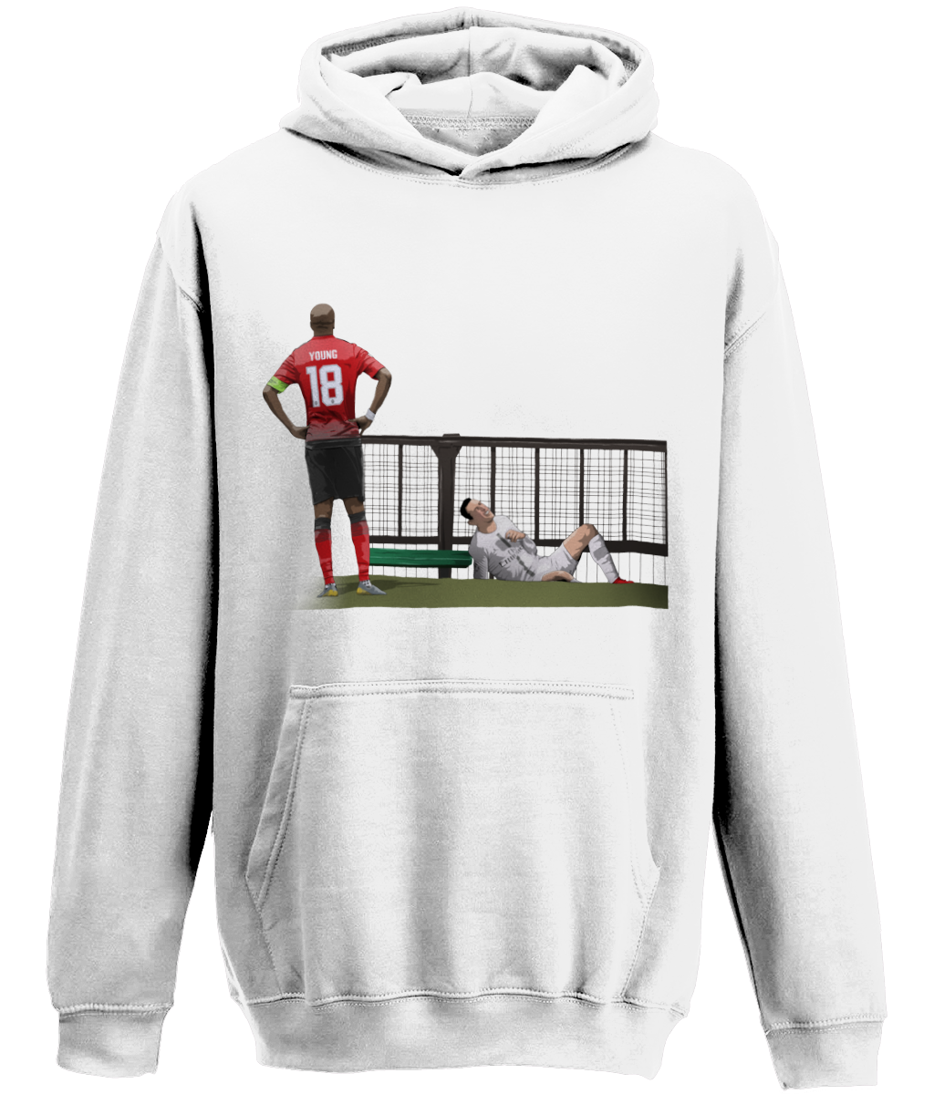 Ashley Young v Di Maria Large Image Hoodie