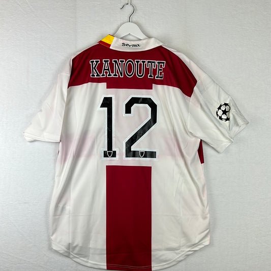 Sevilla 2007/2008 Player Issue European Home Shirt -