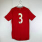 Manchester United 2011/2012 Player Issue Home Shirt - No 3