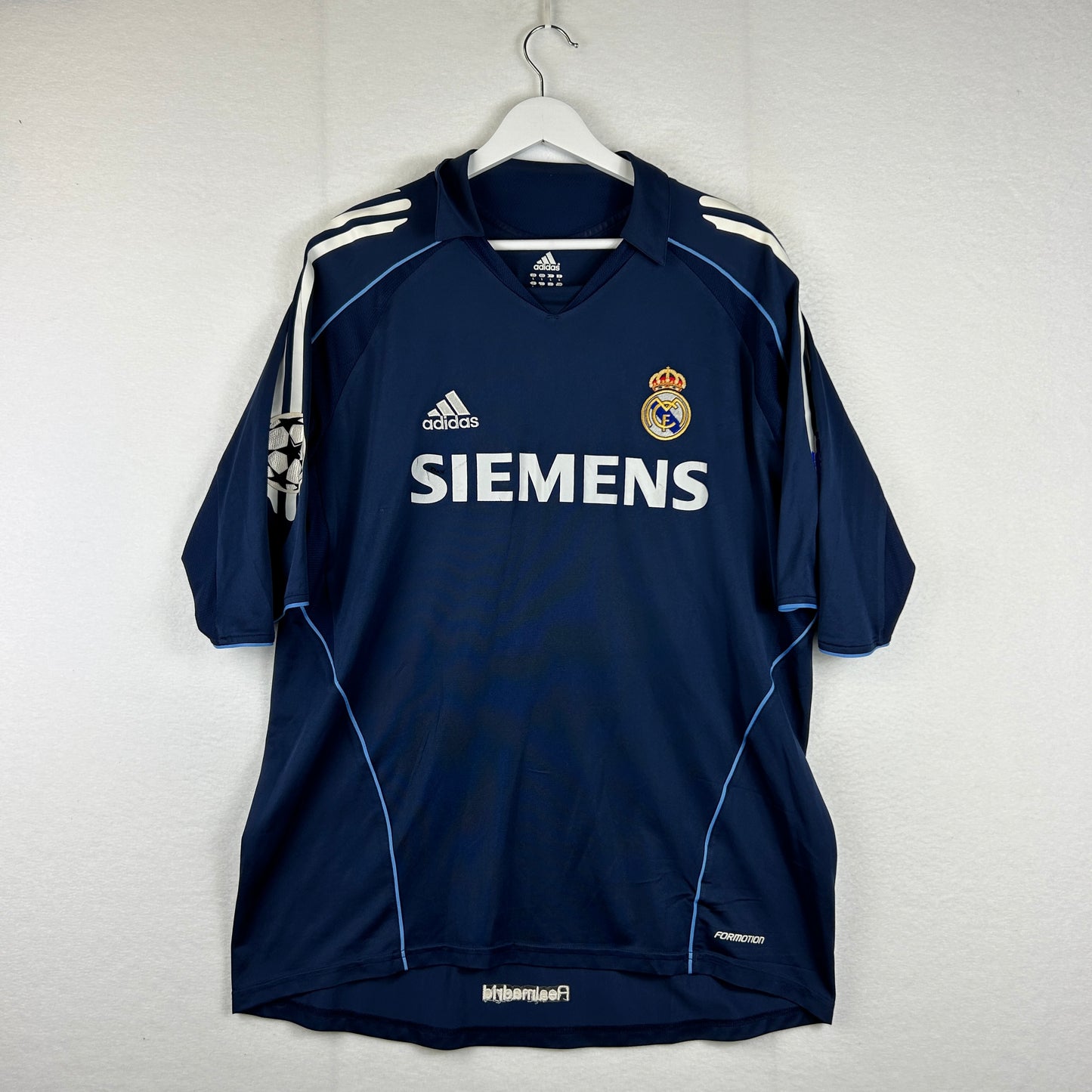 Real Madrid 2005/2006 Player Issue Away Shirt