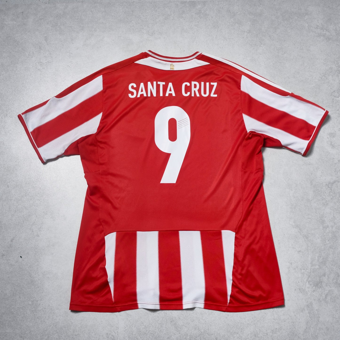 2010/11 Paraguay Home Shirt Adidas Santa Cruz (XL)