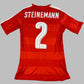 Switzerland 2008 Player Issue Home Shirt - Steinemann 2