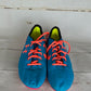 Memphis Depay Match Worn Football Boots - Blue/ Pink