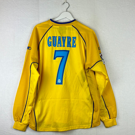 Villareal 2004/2005 Match Worn Home Shirt - Guayre 7