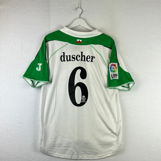 Racing Santander 2007-2008 Player Issue Home Shirt - Large - Duscher 6