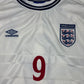 England Home Shirt 1999/01 (XL) Shearer 9