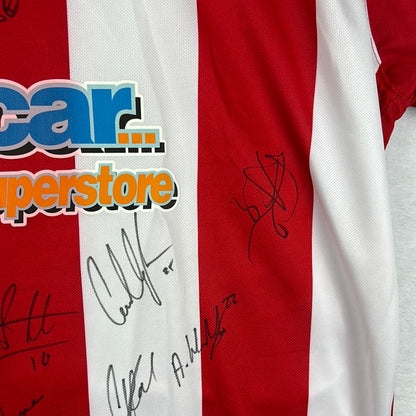 Lincoln City 2010/2011 Signed Home Shirt - Squad Signed