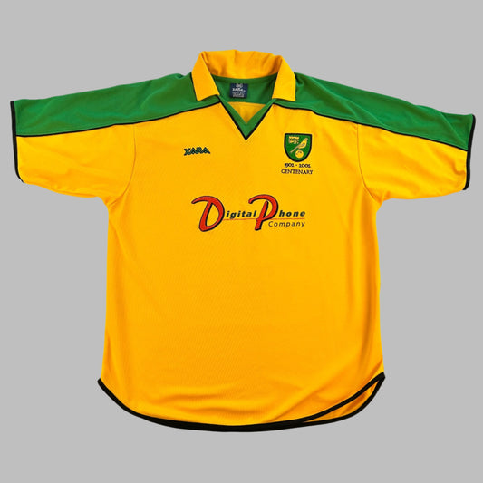 Norwich City 2001/2002 Home Shirt 