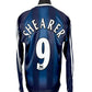 Newcastle United L/S 2004-05 Away - Size M - Shearer 9