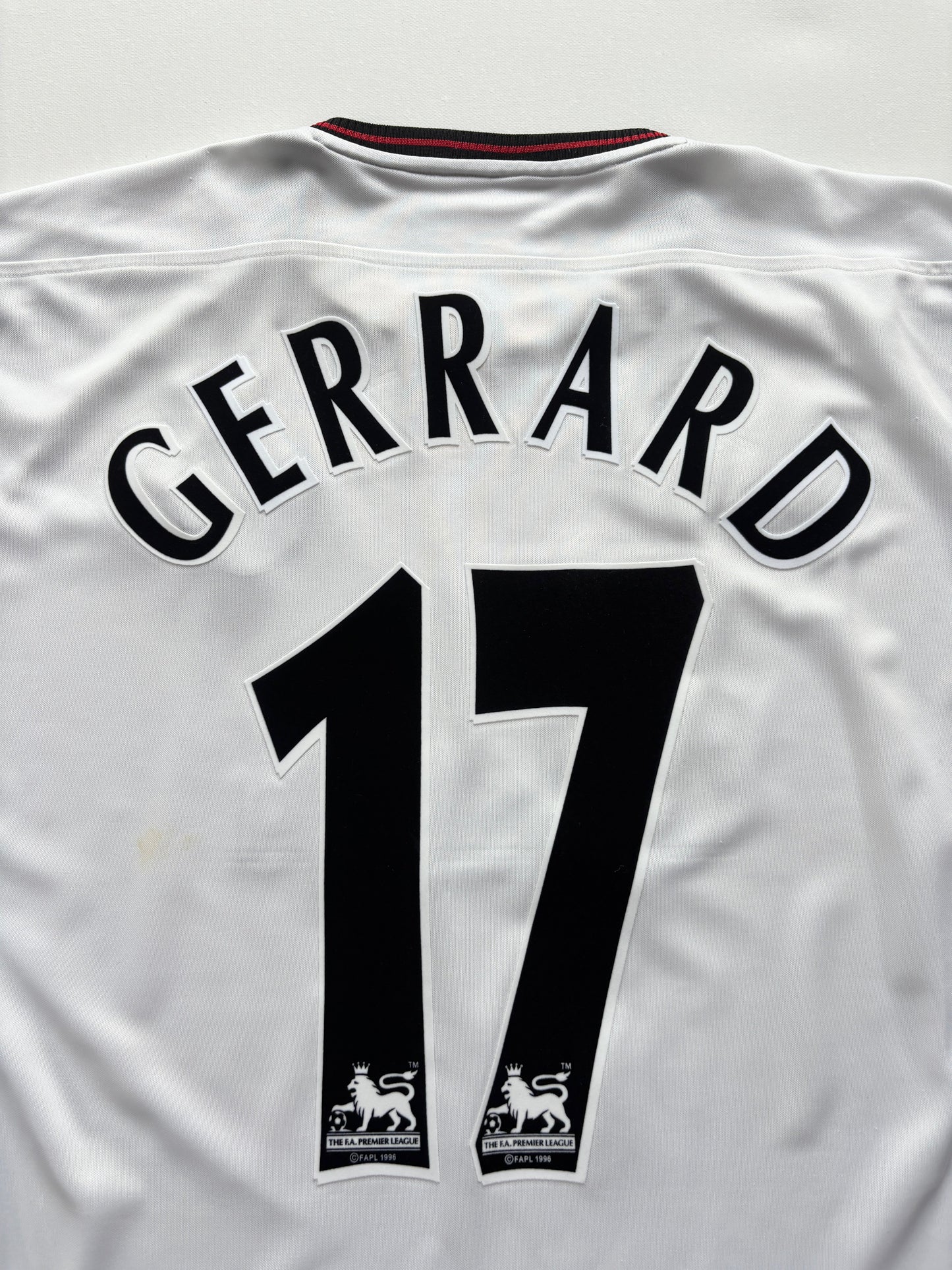 Liverpool Away Shirt LS 2003/04 (L) Gerrard 17