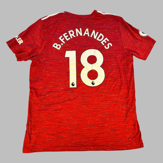 Manchester United 2020-2021 Home Shirt -B. Fernandes 18