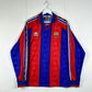 Barcelona 1995/1996 Home Long Sleeve Shirt - Large - Good Condition