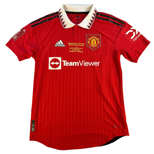 Manchester United 2022/2023 Player Spec FA Cup Final Home Shirt