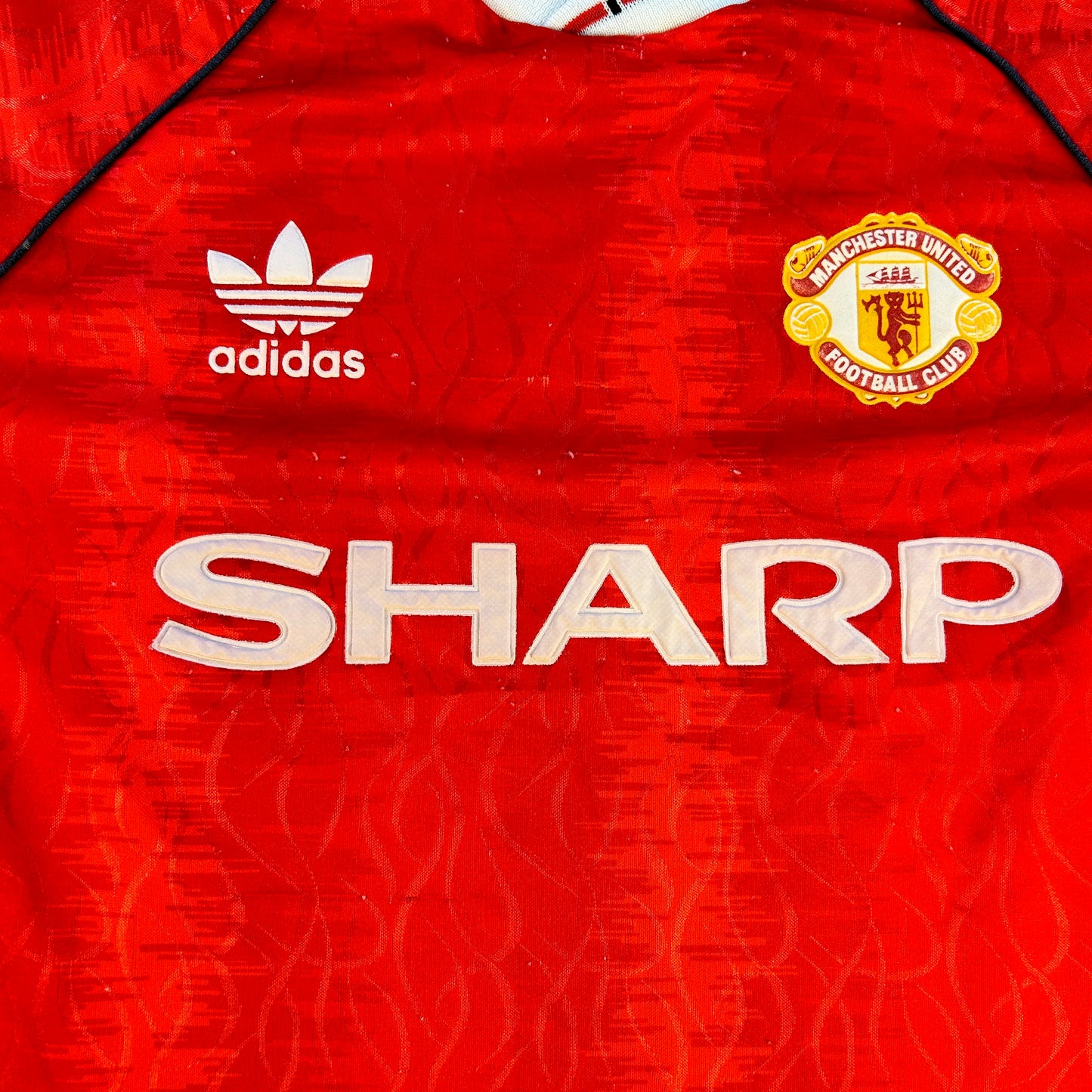 Manchester United 1990/1991/1992 Home Shirt - Medium