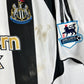 Newcastle United 2006/2007 Match Worn Home Shirt - Parker 17