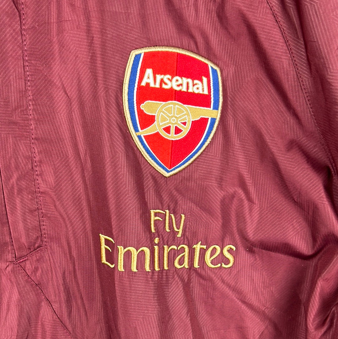 Arsenal Player Issue Redcurrant Training Jacket