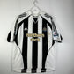 Newcastle United 2006/2007 Match Worn Home Shirt - Parker 17