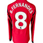 Manchester United 2023-24 Authentic Home - Size M - B. Fernandes 8