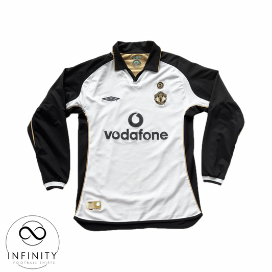 Manchester United Centenary Reversible Away Shirt LS 2001/02 (M) Beckham 7