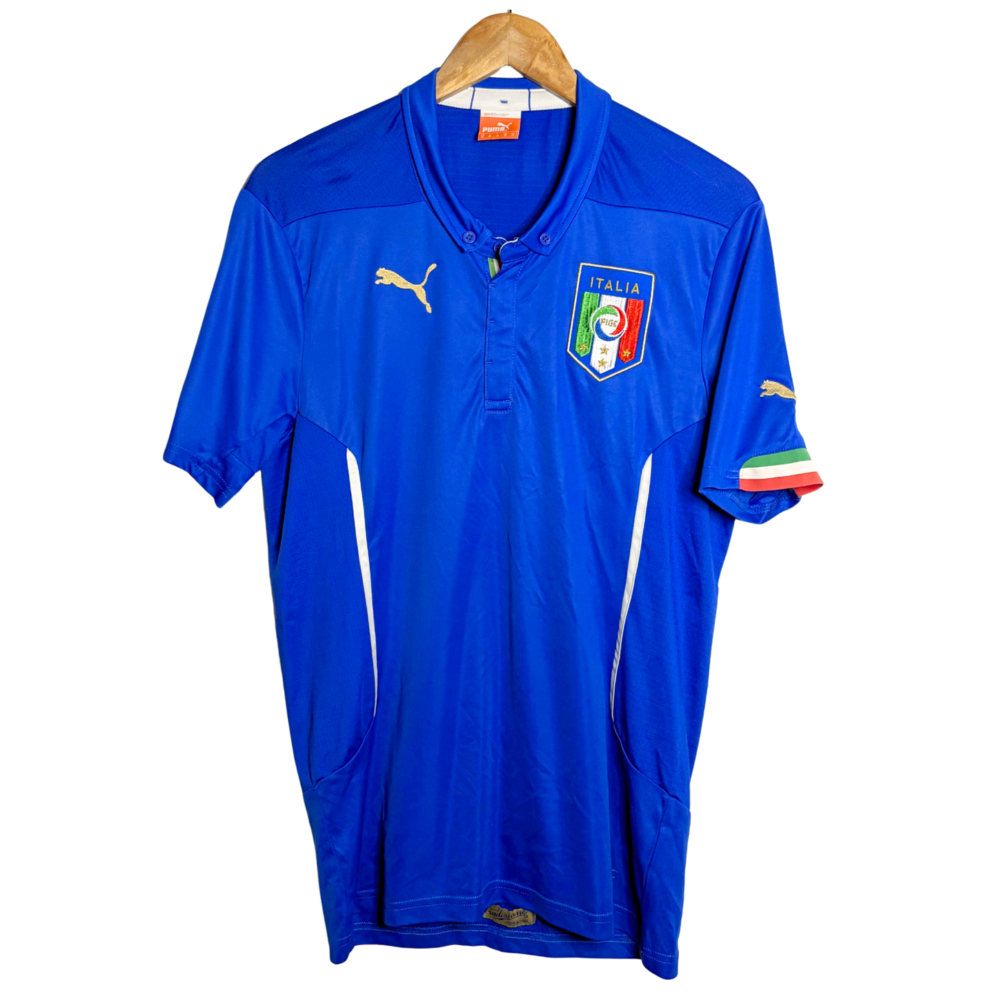 2014 Italy Home Shirt - M