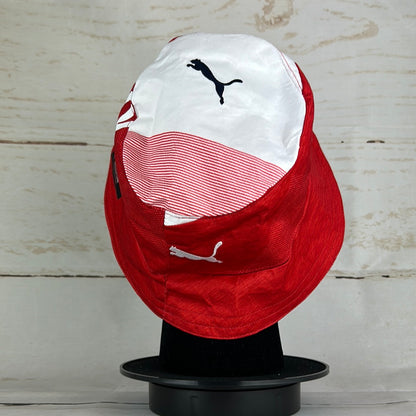 Arsenal 18/19 Upcycled Home Shirt Bucket Hat