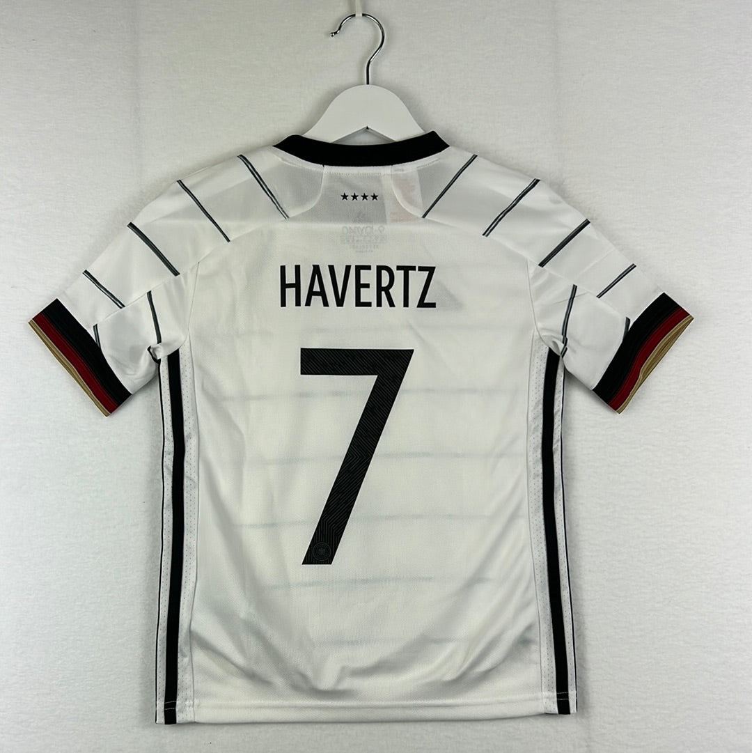 Germany 2020-2021 Home Shirt - Youth Sizes  - New With Tags - Adidas FS7596