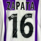 Real Valladolid 2003-2004 Match Worn L/S Home Shirt - XL - Zapata 16