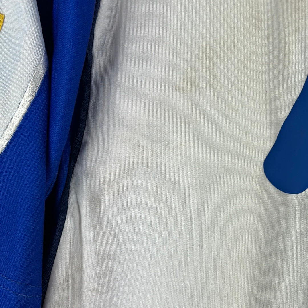 Espanyol 2006-2007 Match Worn Home Shirt - Extra Large - Riera 11