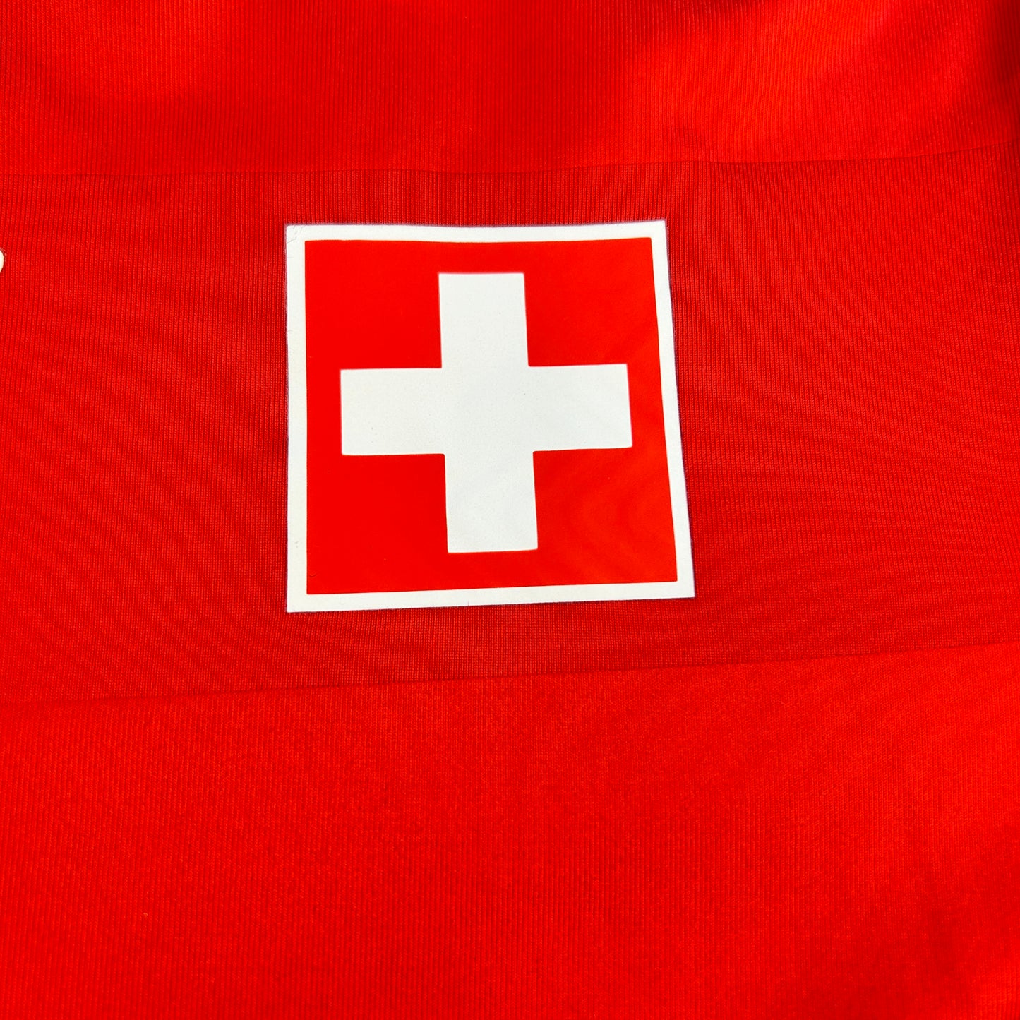 Switzerland 2008 Player Issue Home Shirt - Steinemann 2