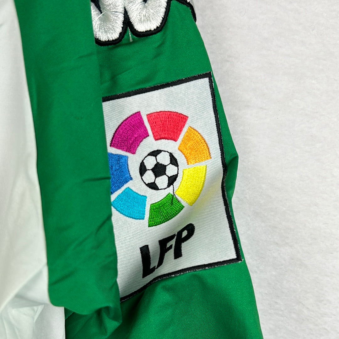 Real Betis 2007/2008 Match Worn Home Shirt - Edu 10