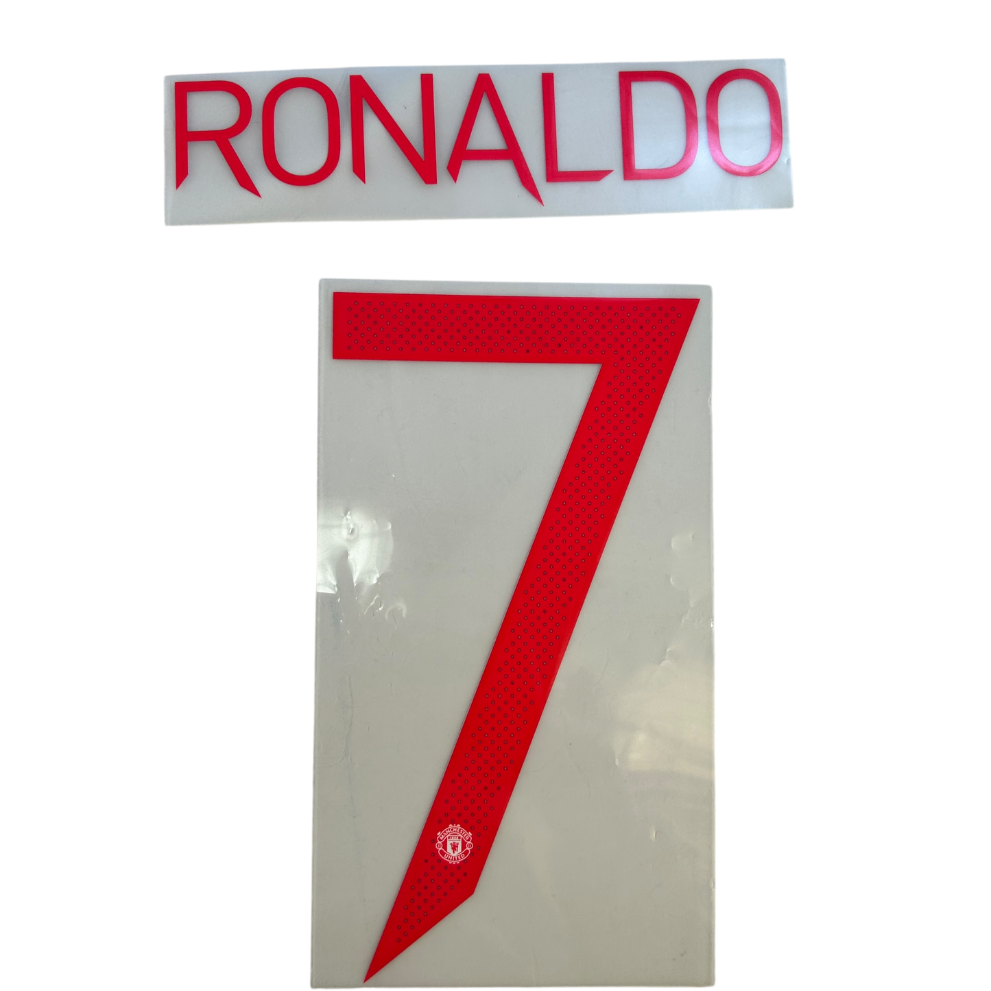 Ronaldo 7 - 2023/2024 Manchester United Cup Font Nameset