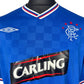 Rangers 2009-10 Home - Size XL (L Fit)