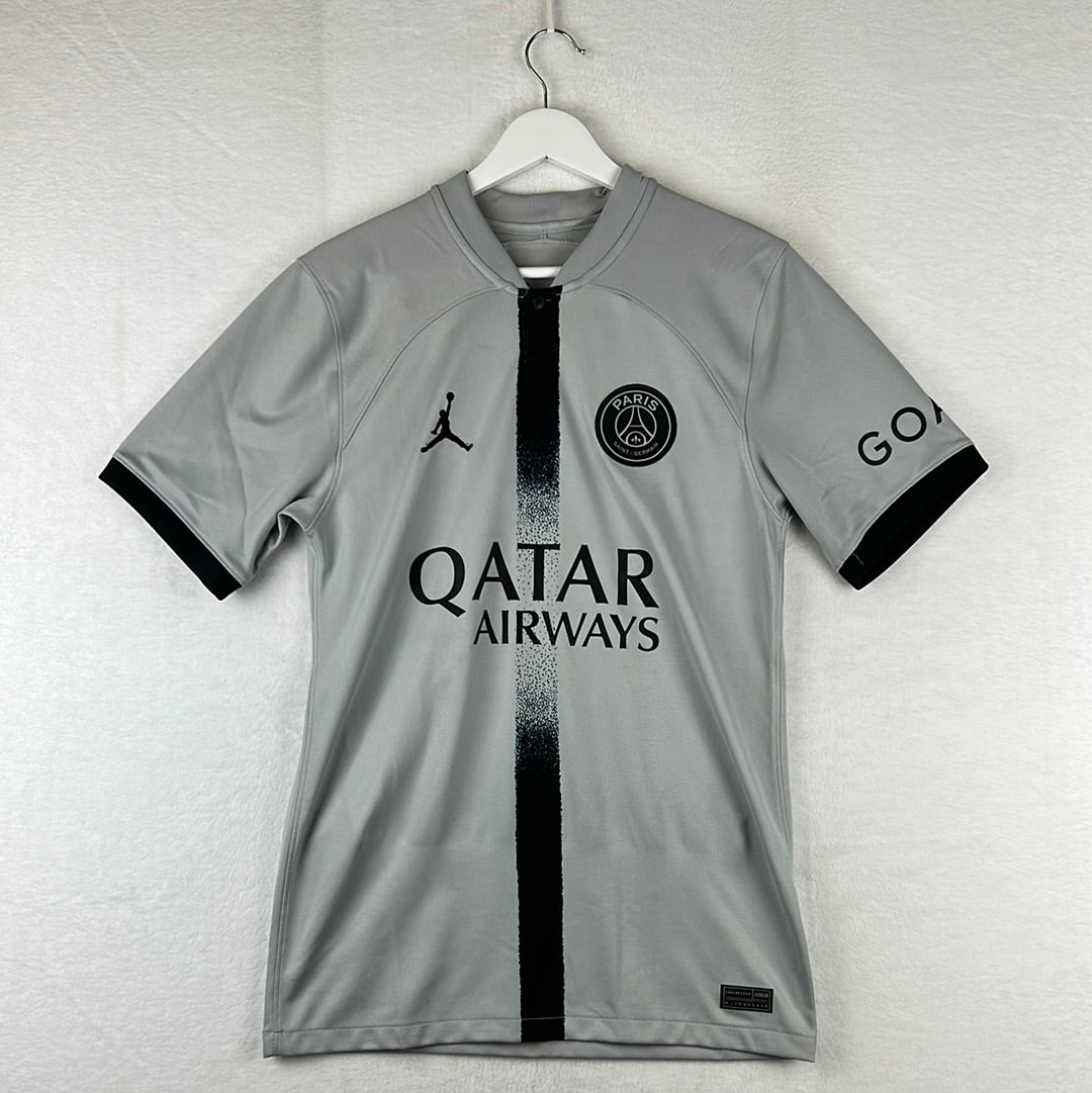 Vintage Paris Saint Germain 2022-2023 Away Shirt - Small - Neymar 10