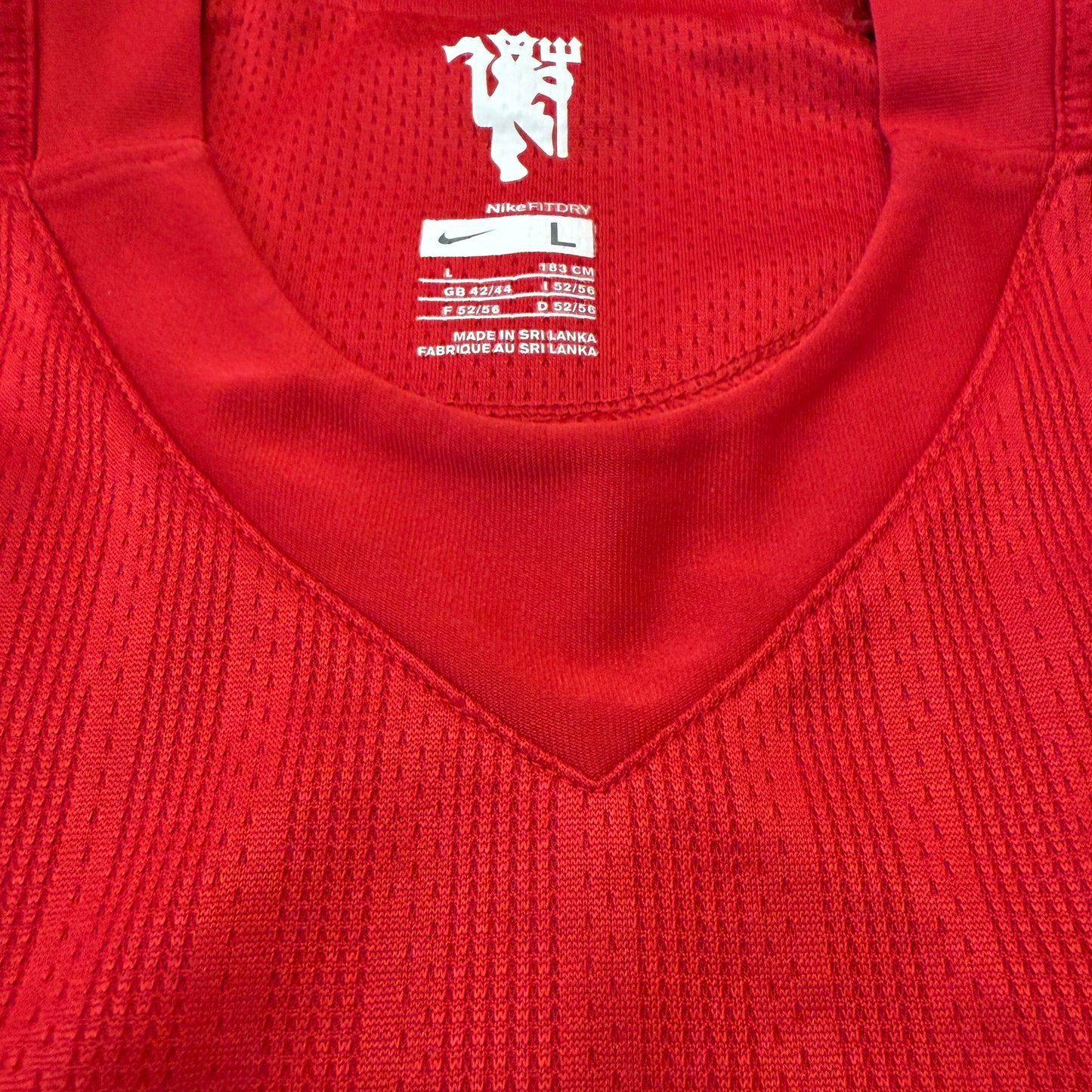 Manchester United 2007/2008 Home Shirt - Large - Excellent Condition