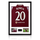 Jarrod Bowen Signed West Ham United 22/23 Home Shirt Premium Frame