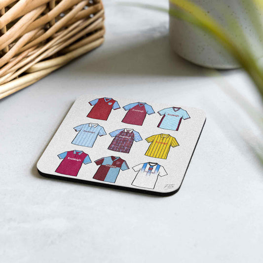 Burnley Retro Shirts Memorabilia Football Coaster