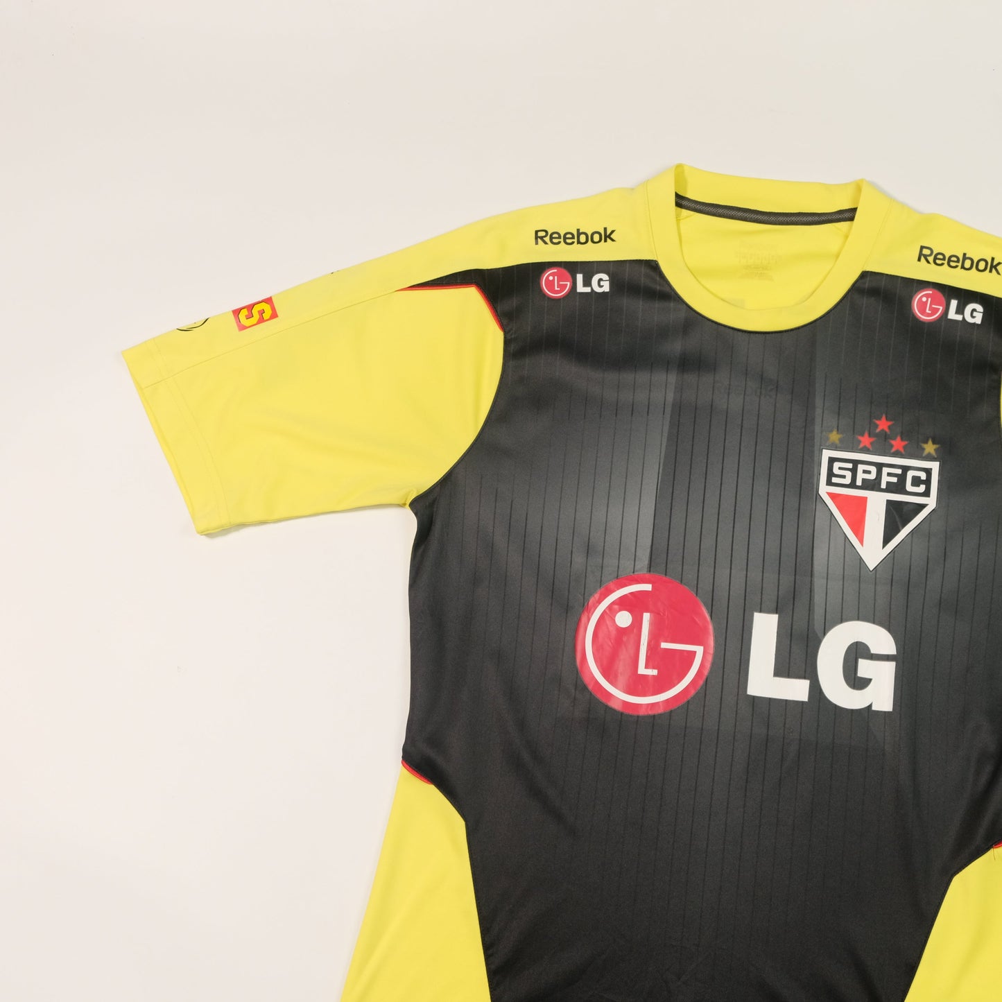2009 Sao Paulo Training Shirt Reebok Brazil (M)