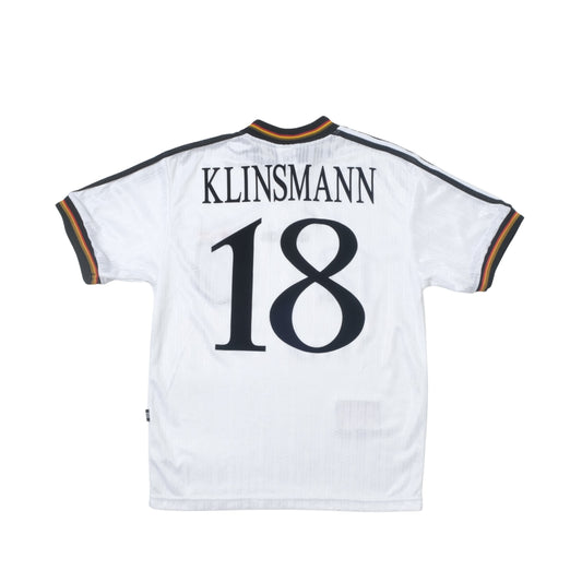 1996/98 Germany Home Shirt Adidas Klinsmann (S/M)