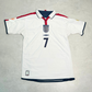 2004/05 England Home Shirt Umbro Beckham (S/M)