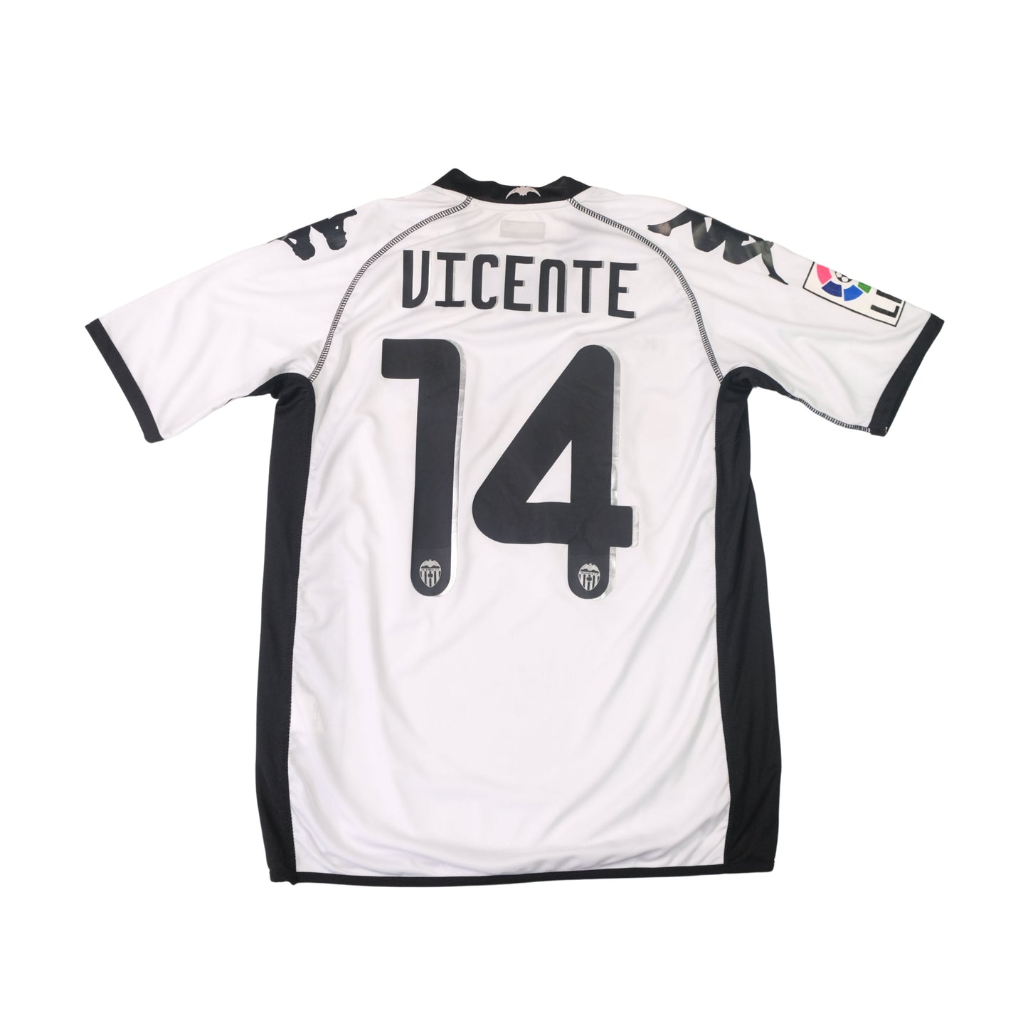 2010/11 Valencia Home Shirt Kappa Vicente (S)