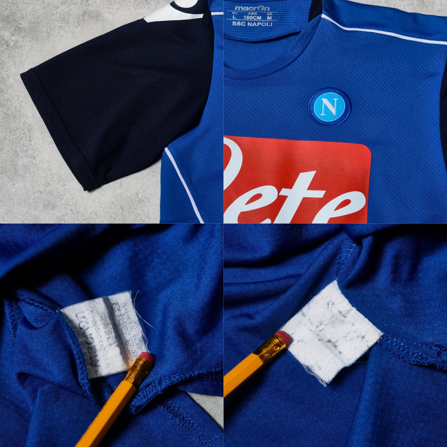 2010/11 Napoli Training Shirt Macron (L/XL)