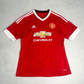 2015/16 Manchester United Home Shirt Adidas Rooney (M/L)