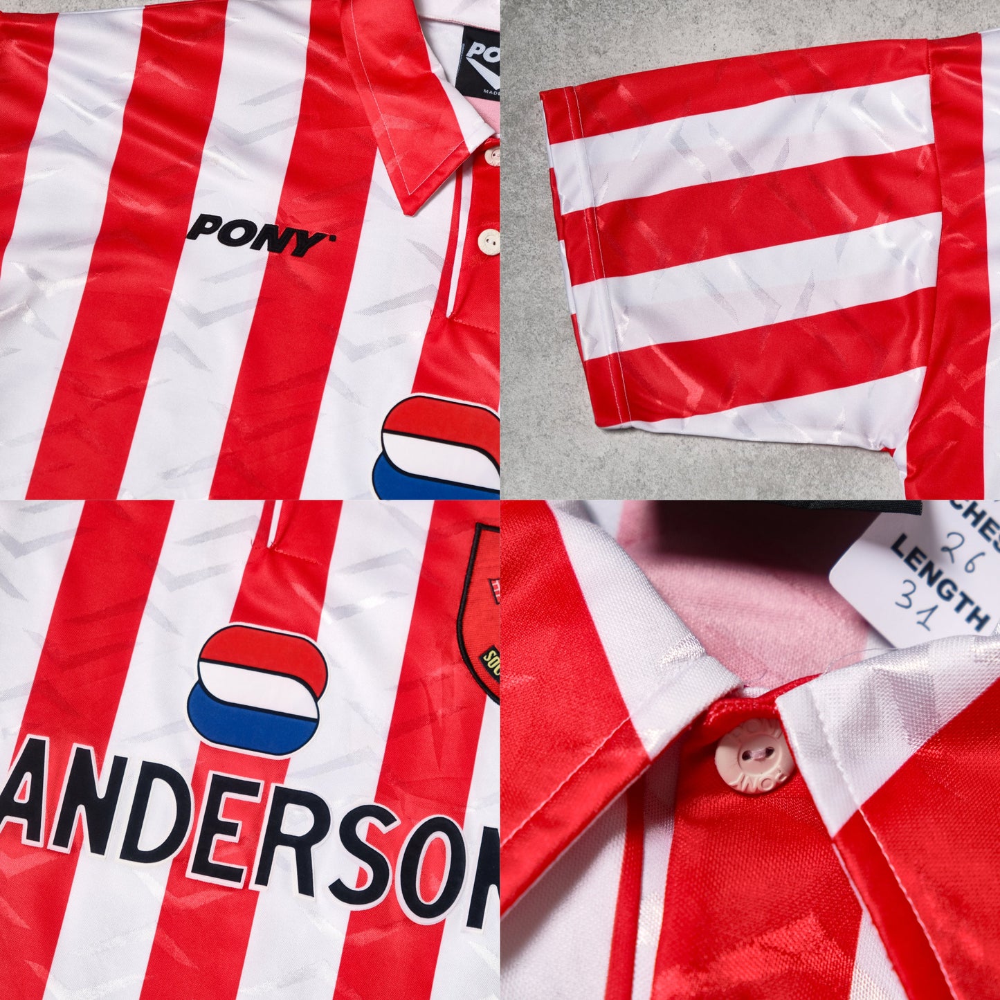 1995/97 Southampton Home Shirt Pony (XL)
