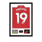Bryan Mbeumo Signed Manchester United Shirt Premium Frame (ACG Cert)