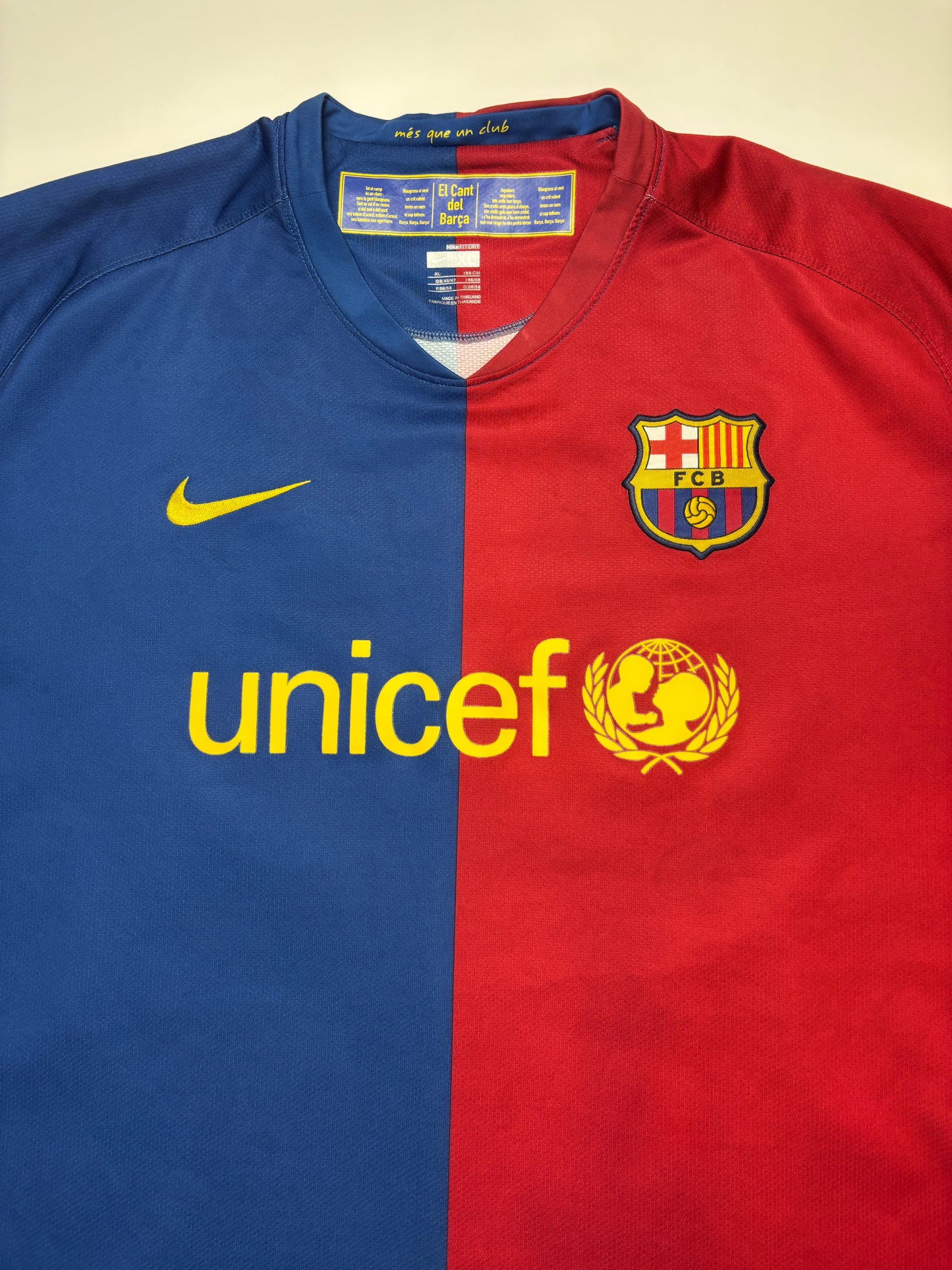 Barcelona Home Shirt 2008/09 (XL) Messi 10