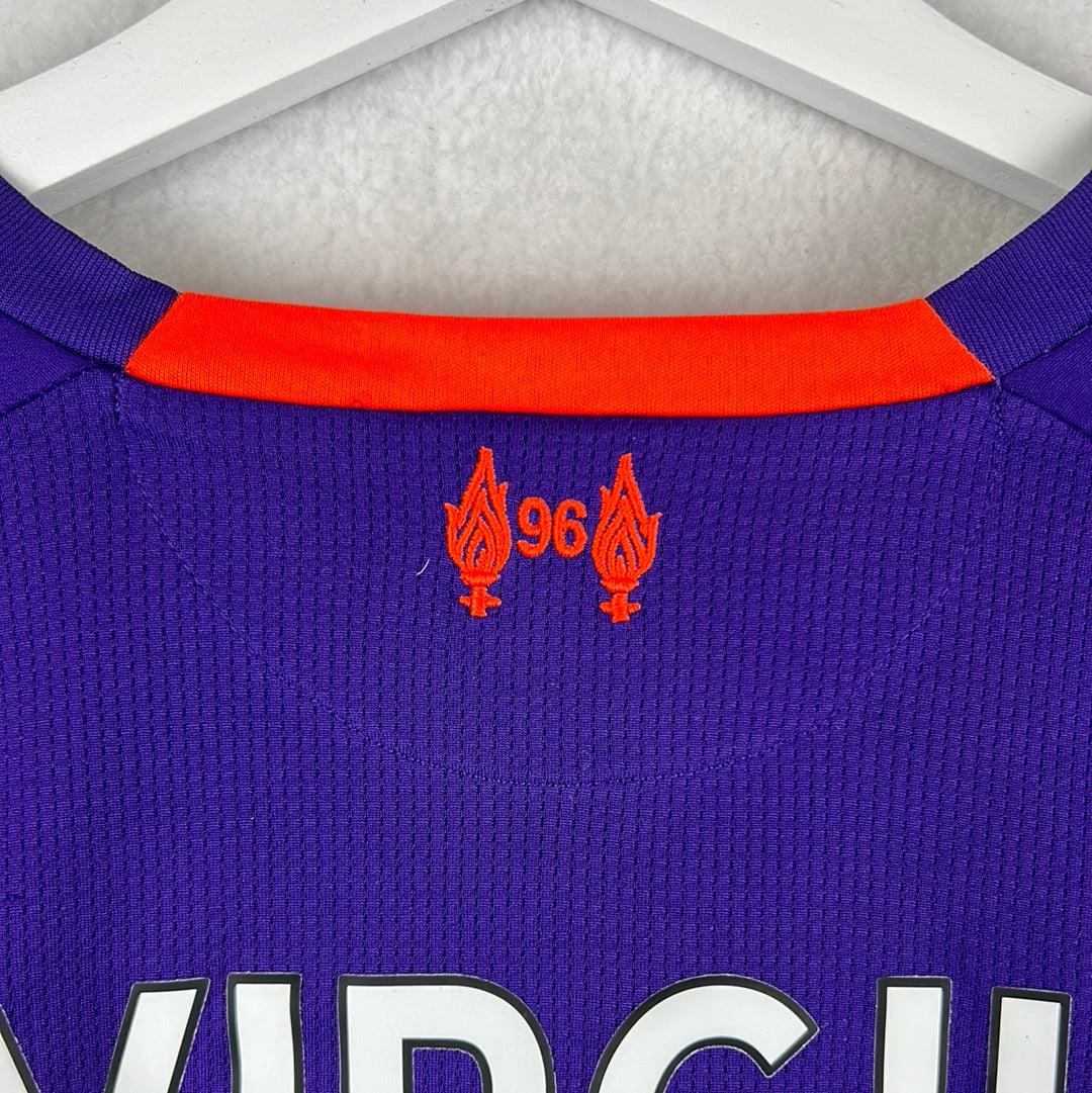 Liverpool 2018/2019 Away Shirt - Extra Large - Virgil 4