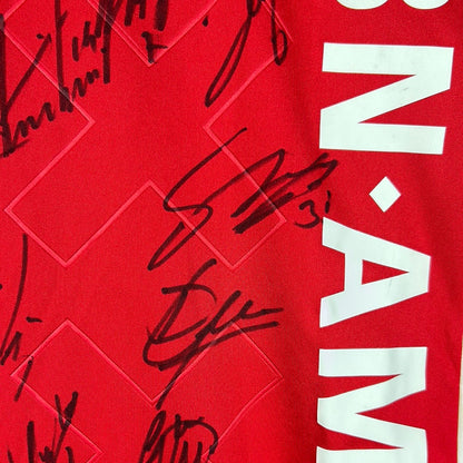 Ajax 2006/2007 Signed Home Shirt - Squad Signed