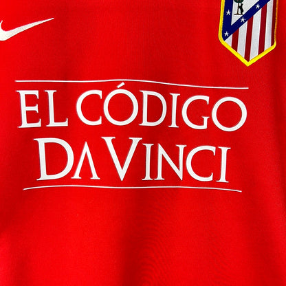 Atletico Madrid 2004/2005 Player Issue Training Top - El Codigo Da Vinci