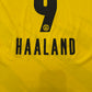 Dortmund 2020-21 Match Worn Home Shirt - Haaland 9