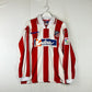 Atletico Madrid 2000/2001 Player Issue Home Shirt - Raul Molina 32